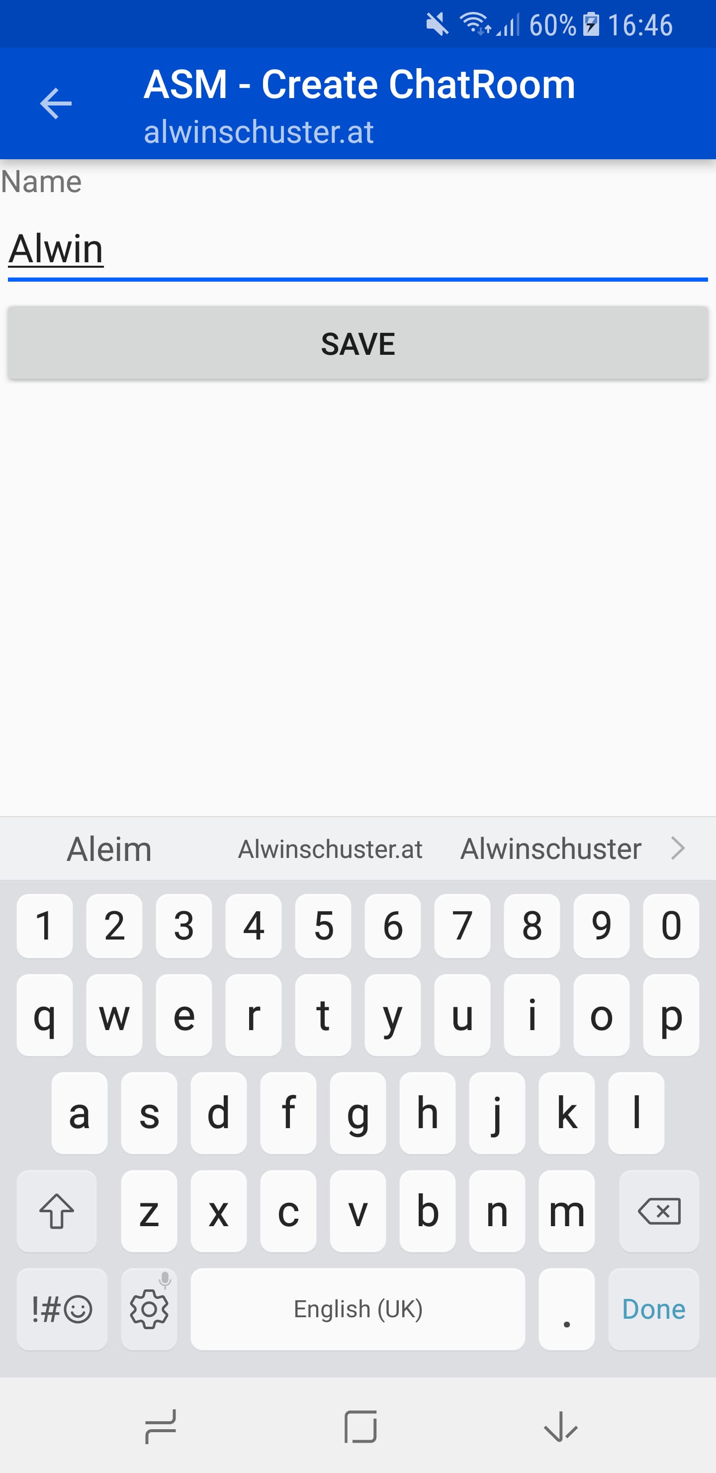 ASM - Einstellungen