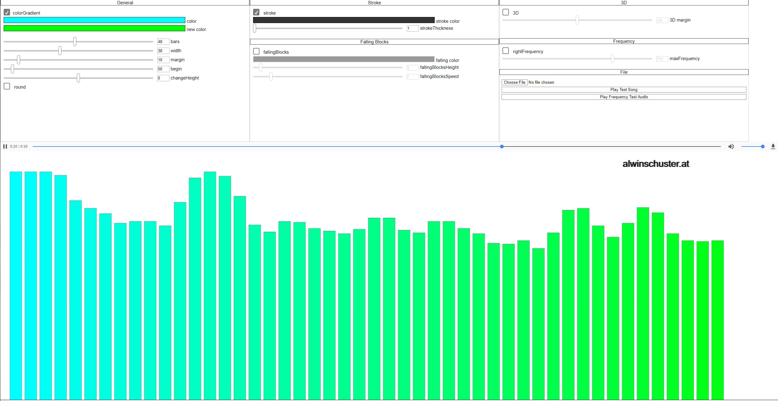 Audio Spectrum Creator – 1
