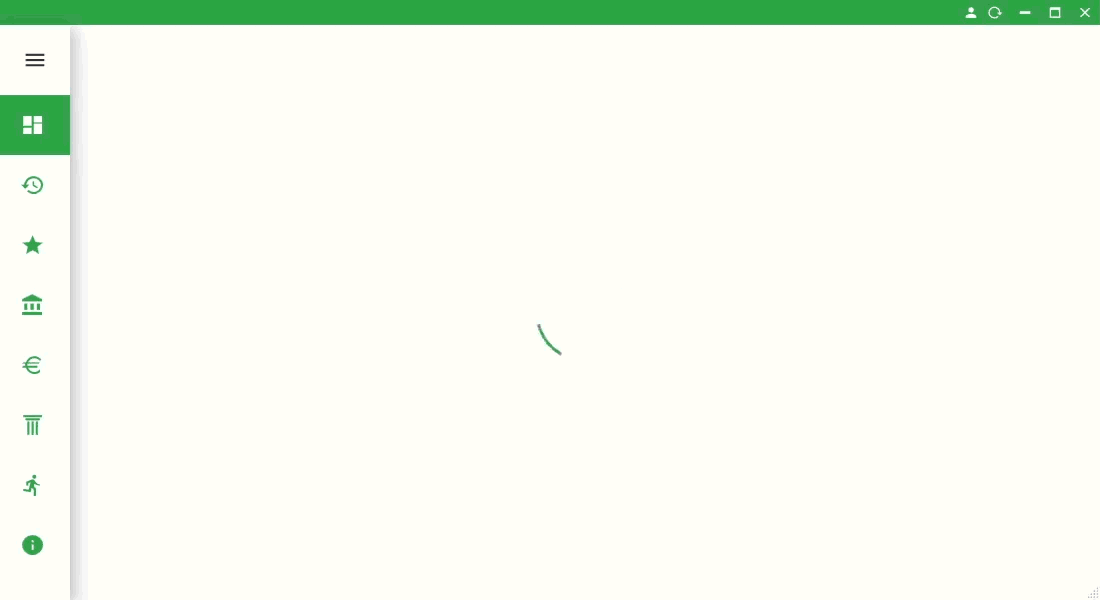 Unser Netrai Client bietet eine benutzerfreundliche Oberfläche, um den Netrai Server auf einen Blick kontrollieren zu können.