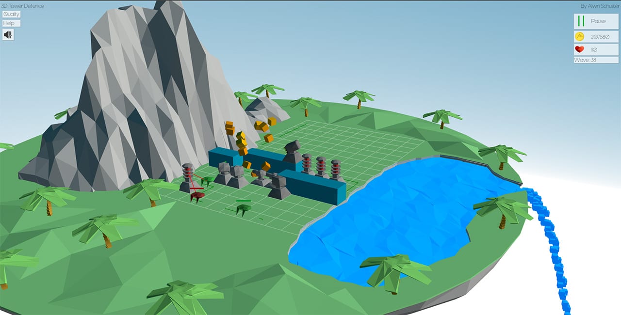 3D Tower Defence – 1