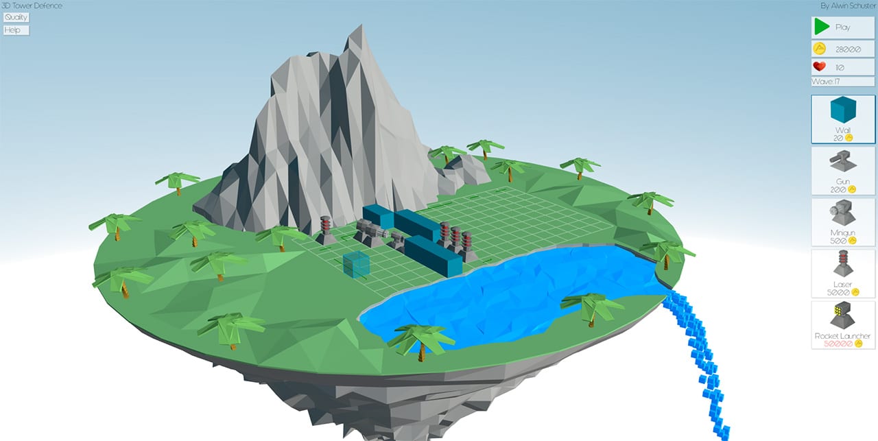 3D Tower Defence – 2